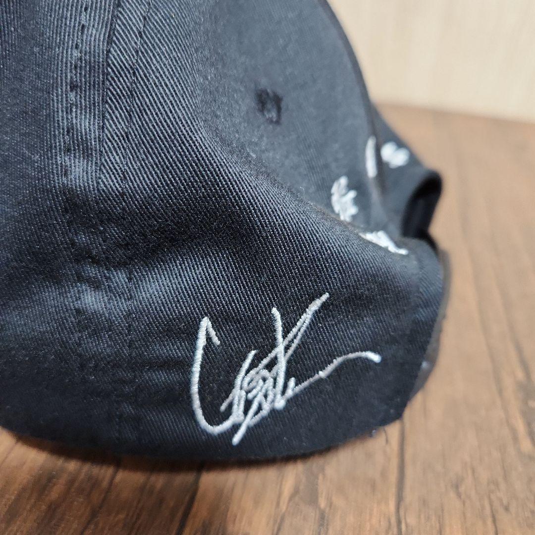 グレート・ムタ 武藤敬司 【刺繍ロゴ】キャップ（黒） - メルカリ