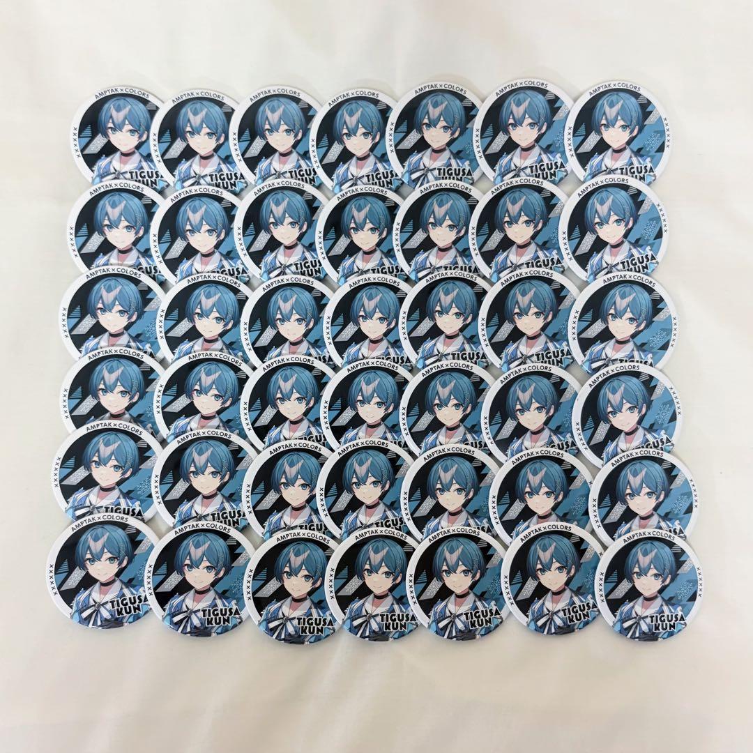 AMPTAK ちぐさくん 24NY 缶バッジセット - メルカリ