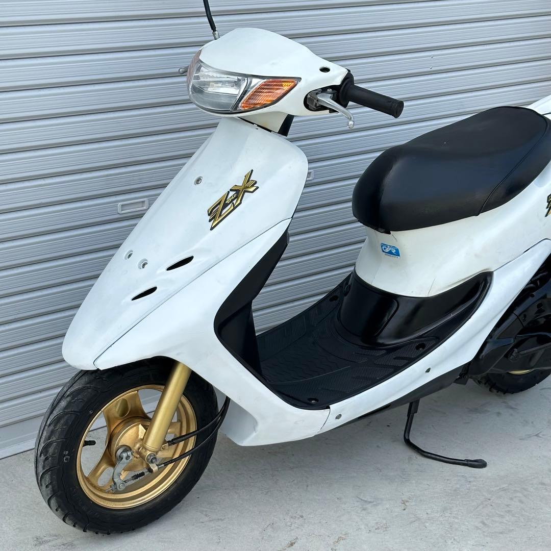茨城 ホンダ ライブディオ AF34 DIO ZX 人気の白 希少 ゼッペケ - メルカリ