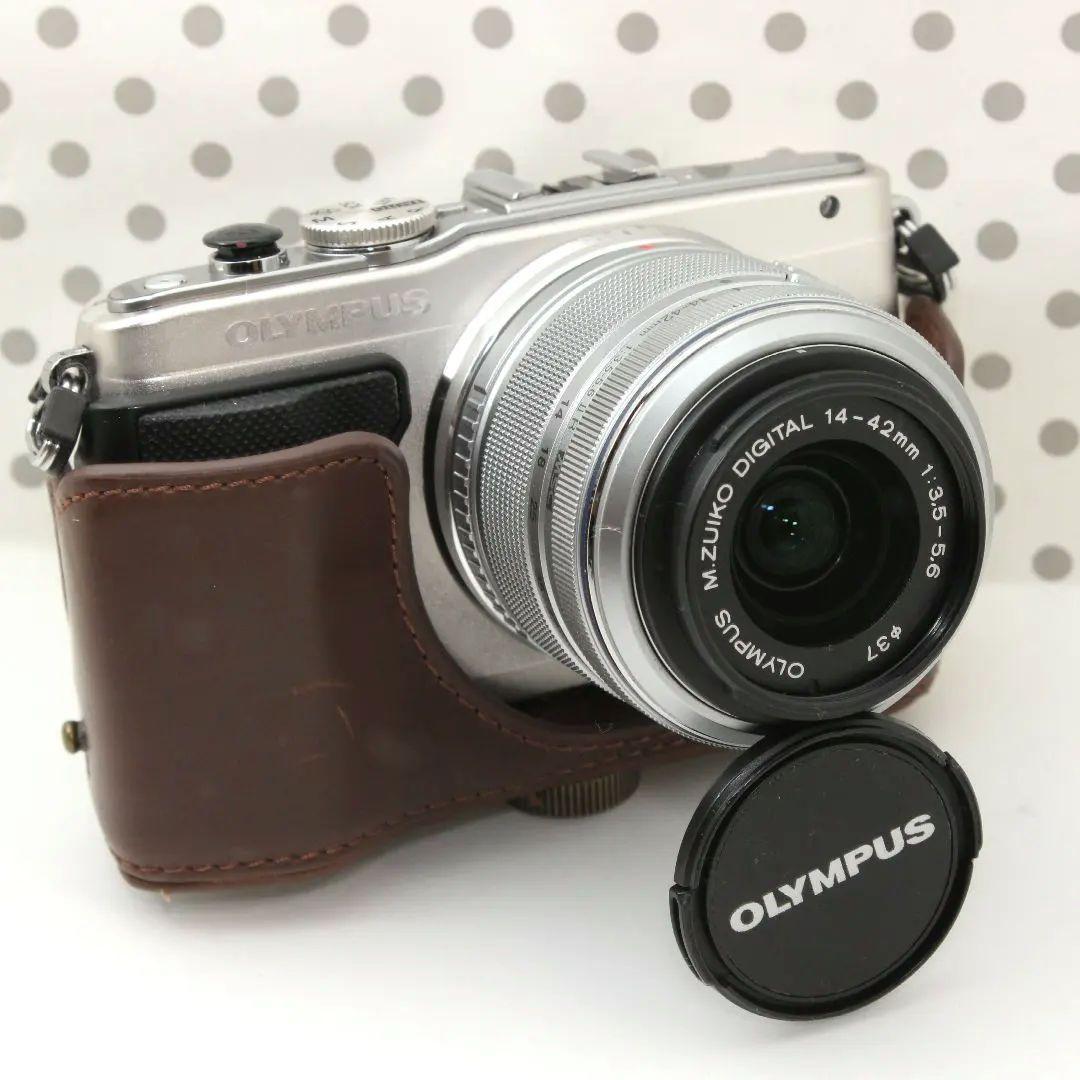 ❤売り切りセール❤送料無料 匿名配送❤ オリンパス PL5 ミラーレスカメラ OLYMPUS PEN オリンパス ミラーレス Lite E-PL5 レンズキット シルバー