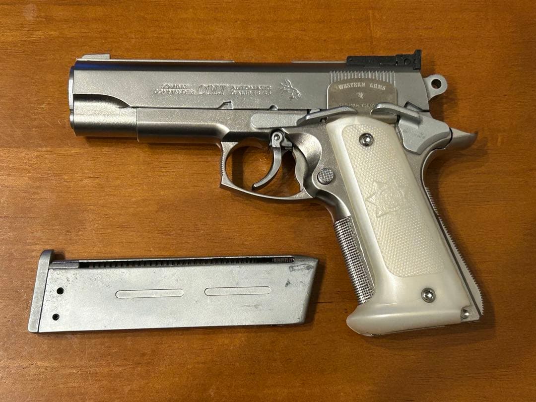 美品 動作確認済み WA コンバットコマンダーSV シルバー 03 美品 動作確認済み WA コンバットコマンダーSV シルバー 03 美品 動作