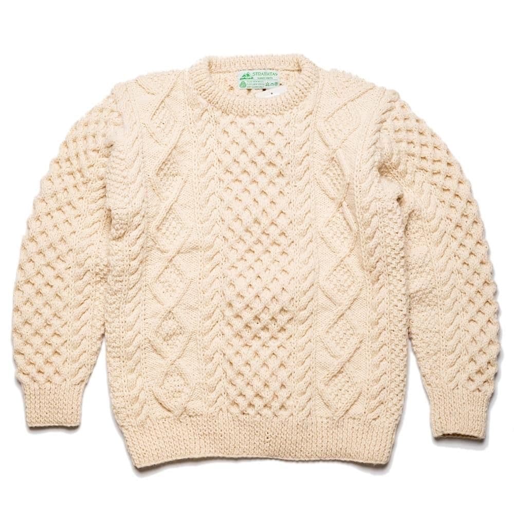 STRATHTAY by INVERALLAN マックイーンセーターMOAT別注 MOAT別注 McQueen Sweater マックイーンセーター