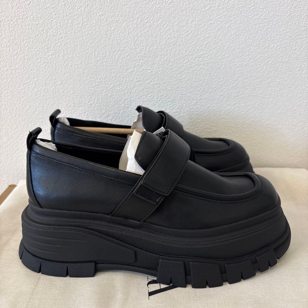 ZARA ザラ プラットフォームローファー 36 23.4cm