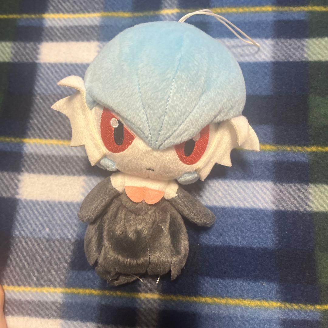 黒いメガサーナイト コロっとまんまるぬいぐるみ 2016 タグ付き 黒い