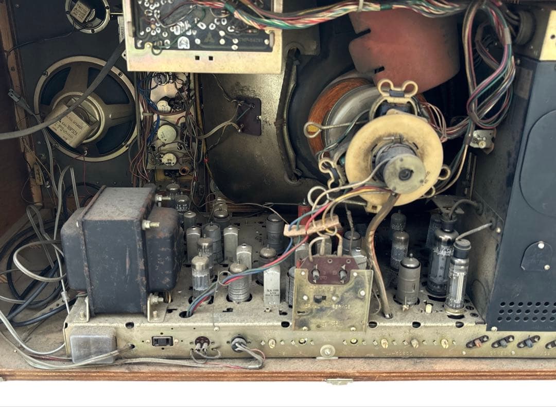 昭和40年代 National ナショナル TK-900D 真空管カラーテレビ - メルカリ