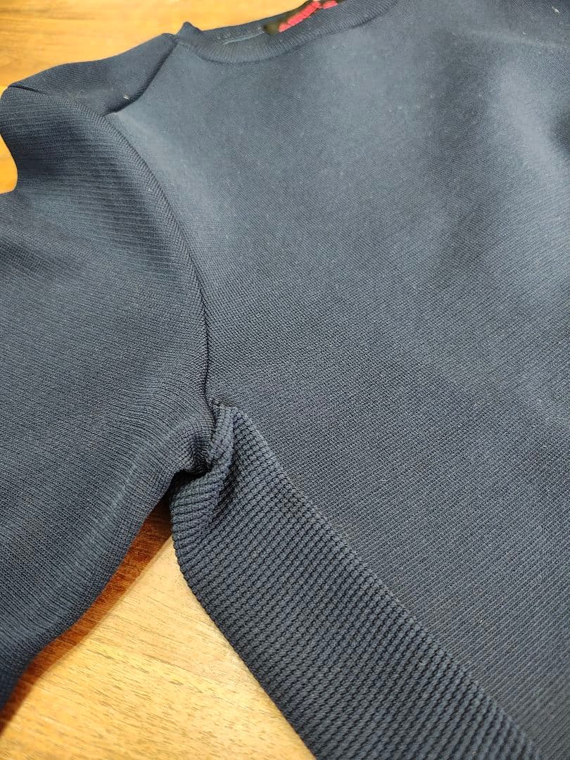 BRIEFING nano universe別注 ミラノリブ切り替ニットセーター - メルカリ