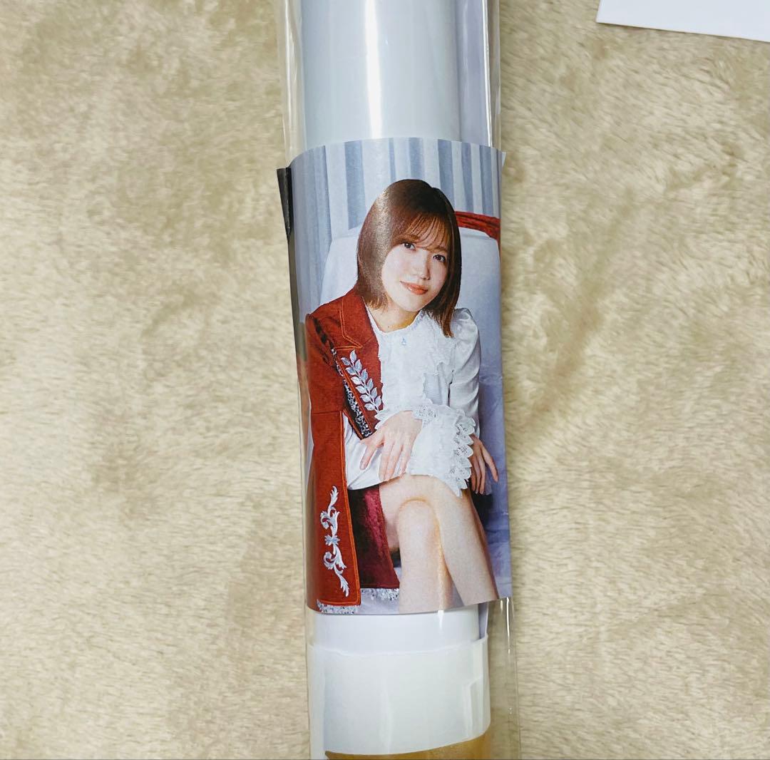 値下げ中！！櫻坂46 松田里奈 サクコレB2ポスター 7月 サクコレカード