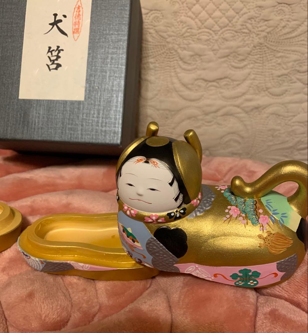 凡とろわ様専用•*¨*•.¸犬筥 ひな祭り 久月雛人形 黒柳徹子 柏木由紀子