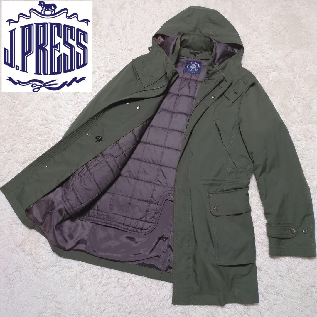 極美品！J.PRESS　ロングモッズコート　LLサイズ　ライナー付き　カーキ UNISEX】モッズコート / J.PRESS YORK STREET | ファッション通販