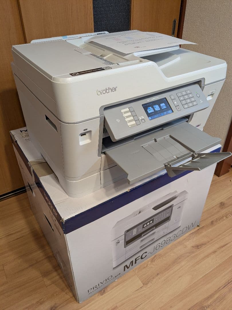 ● インクジェット複合機、 brother、 MFC-J6983CDW、 A3 ブラザー工業 Brother MFC-J6983CDW プリビオ A3インクジェット複合機
