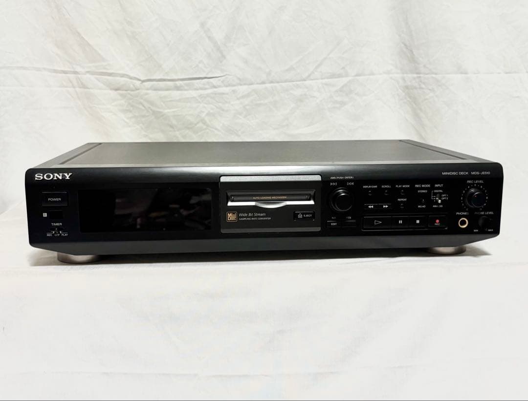 SONY MDデッキ MDS-JE510 リモコン 日本製