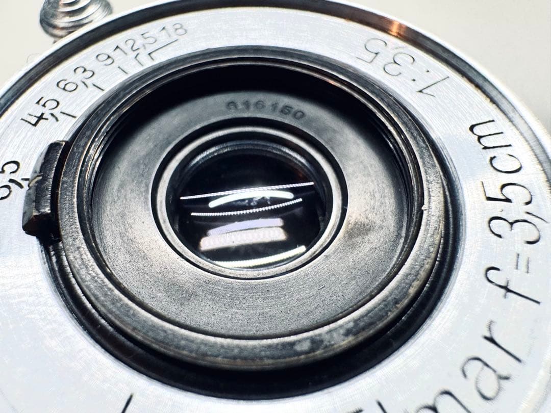 Leica Elmar 3.5cm 35mm f3.5 Lマウント