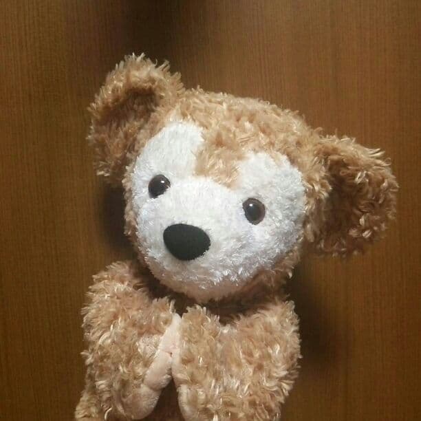 レア 初期 白タグ ダッフィー ぬいぐるみ 旧M - メルカリ