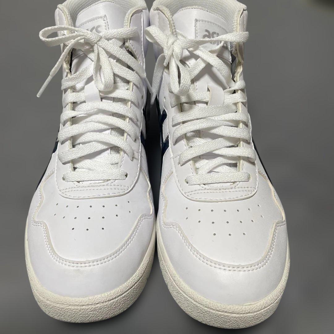 asics ファブレジャパン 1191A270ホワイト/ネイビー - メルカリ