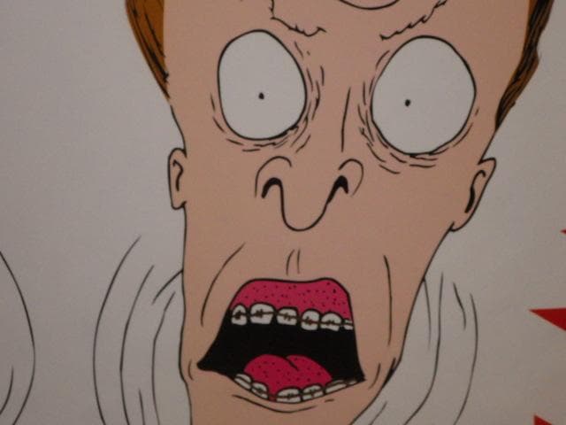 90'S☆ビーバス&バットヘッド☆ポスター☆24☆MTV☆ビンテージ☆USA