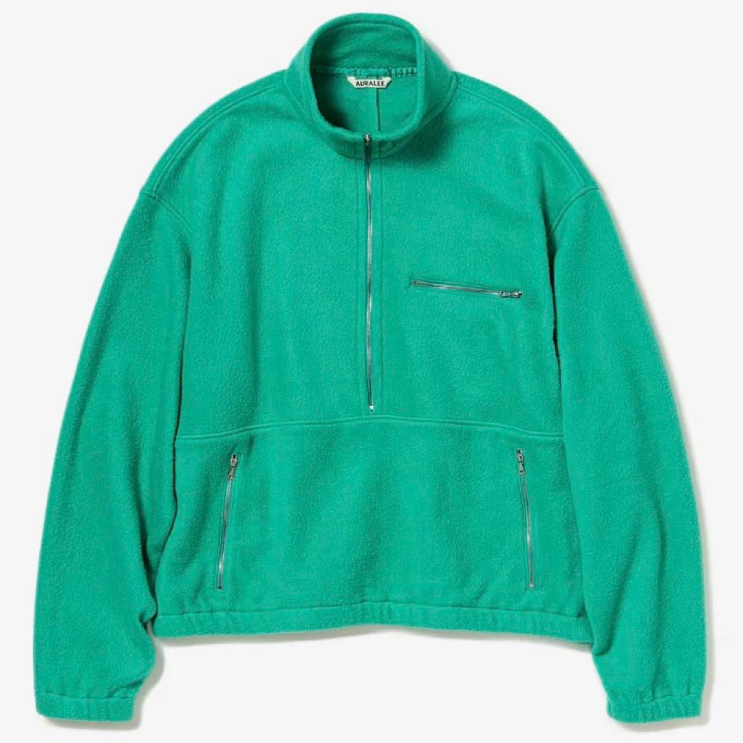 新作 Pure Silk Comfort Fleece Half Zip P/O PURE SILK COMFORT FLEECE HALF ZIP P/O #BROWN [A25AP02SF] – ciacura