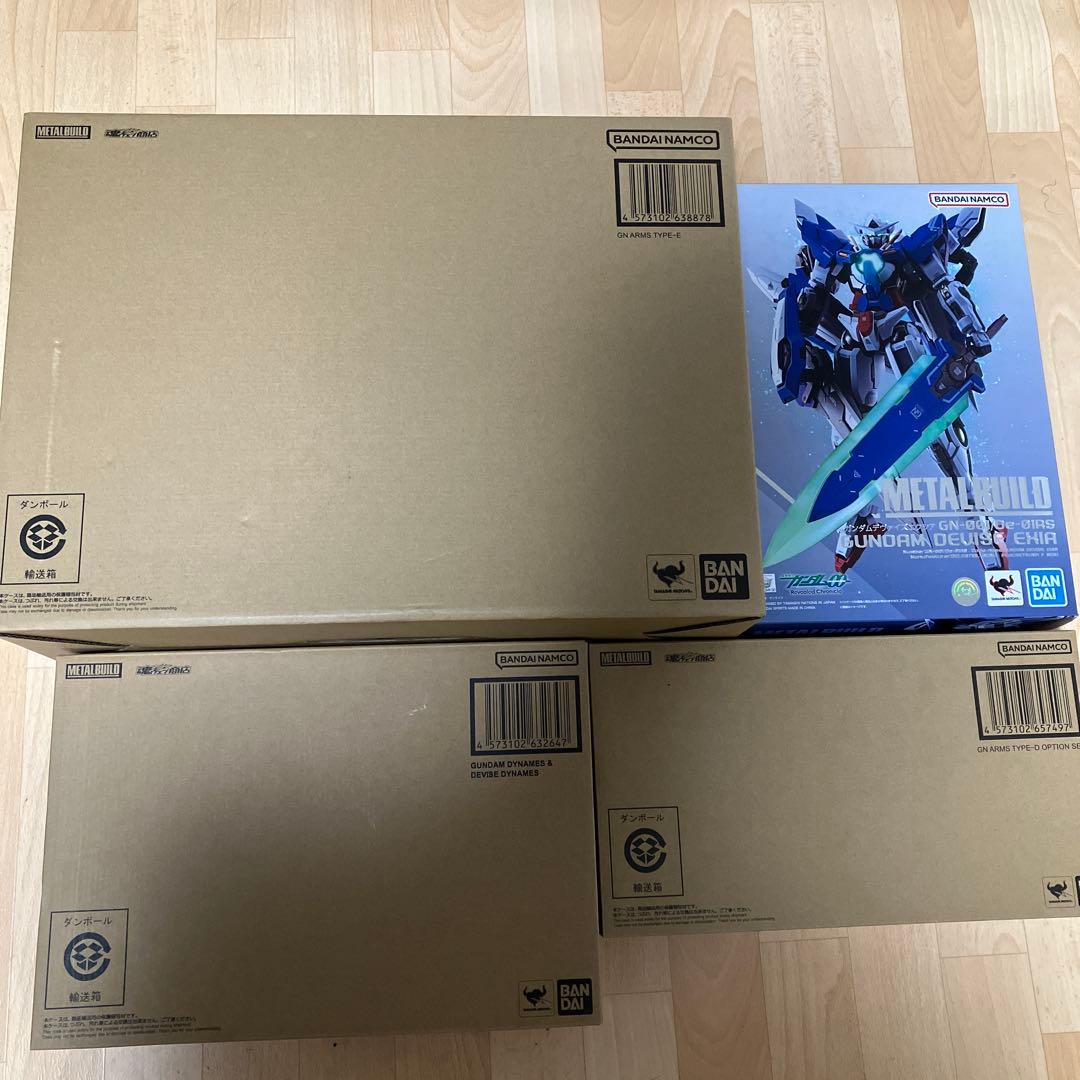 メタルビルド GNアームズ TYPE-E エクシア デュナメス他　計4個 METAL BUILD GNアームズ TYPE-E【2期：2026年1月発送分】 | 魂ウェブ