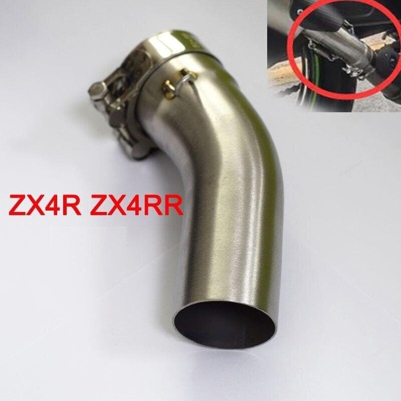カワサキ ZX-4R 50.8mm中間パイプ ZX-4RR リンクパイプ - メルカリ