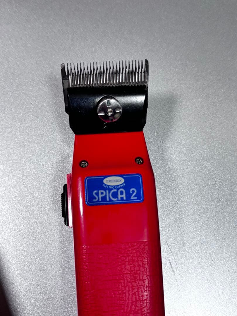SPICA 2 バリカン 赤色 コード式