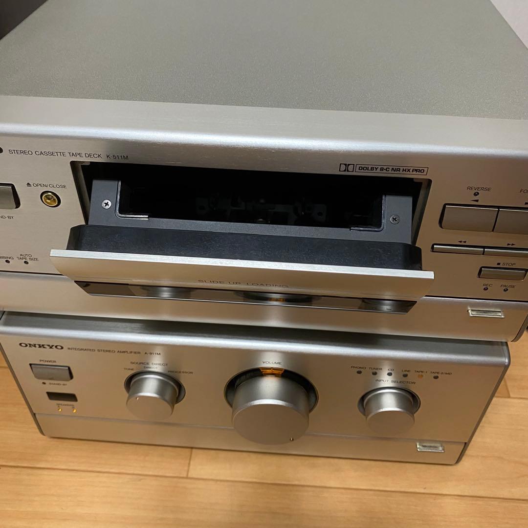 ONKYO コンポ K-511M C-711M T-411M A-911M - メルカリ