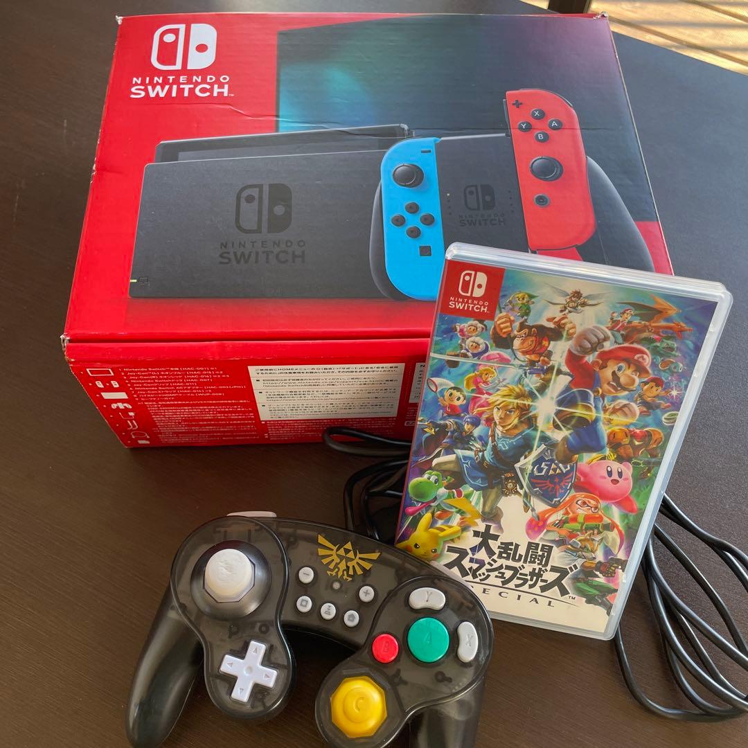 【任天堂】Switch本体、スマブラ、GCコンセット Amazon.co.jp: Nintendo Switch 大乱闘スマッシュブラザーズ SPECIAL