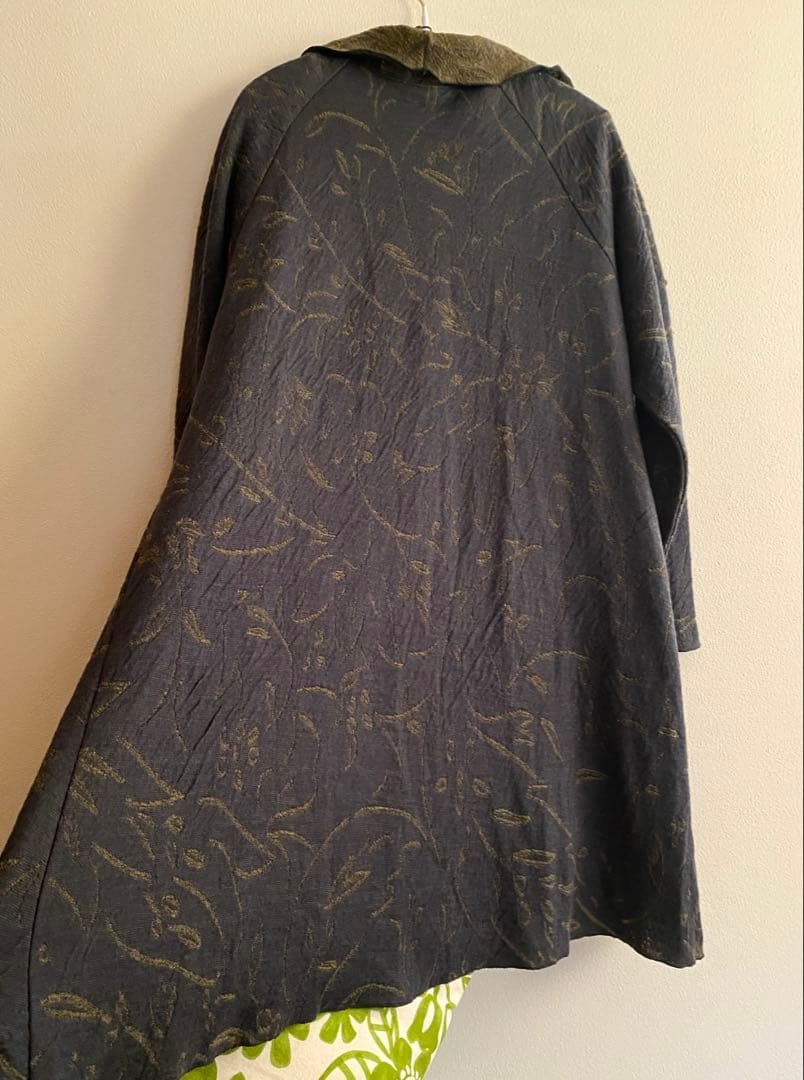 ヨーガンレール　24年秋　未使用　\"ハーブ\" ロングカーディガン　ババグーリ