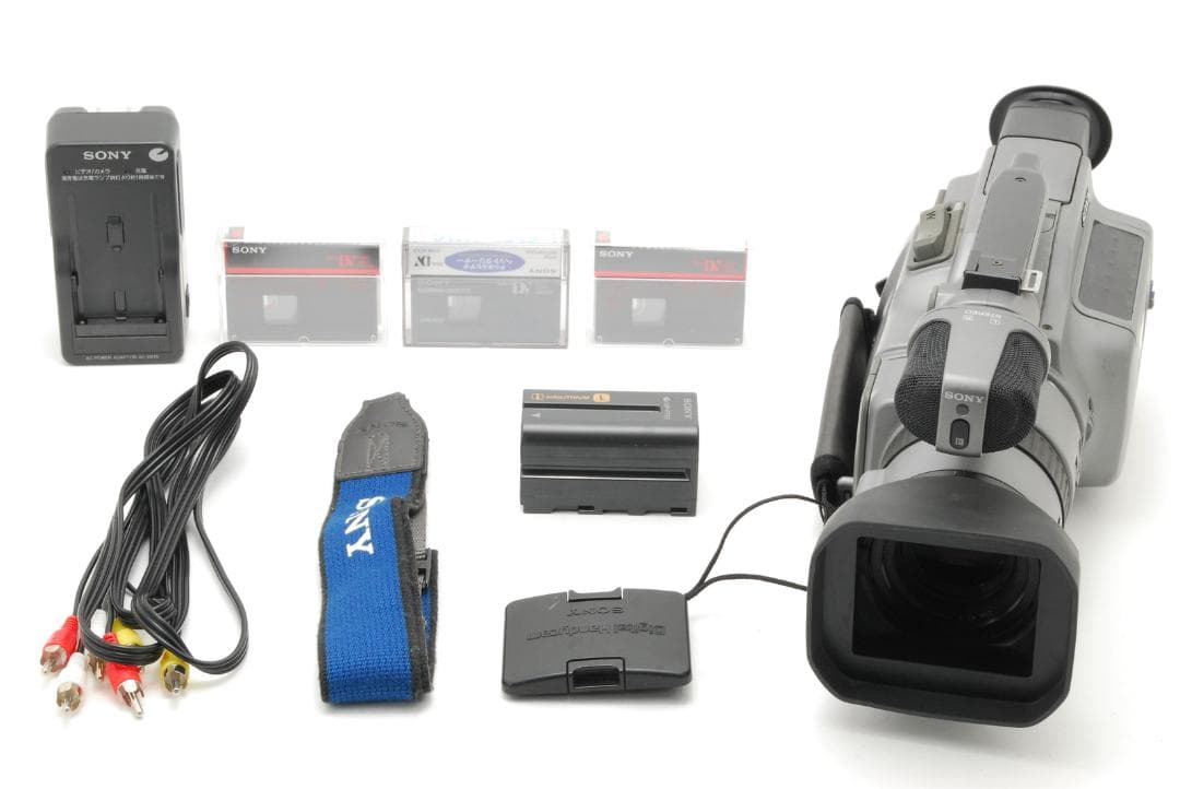 【付属品あり】ソニー SONY DCR-VX1000 Sony DCR-VX1000 10x Optical Zoom LCD Digital Handycam - Gray for