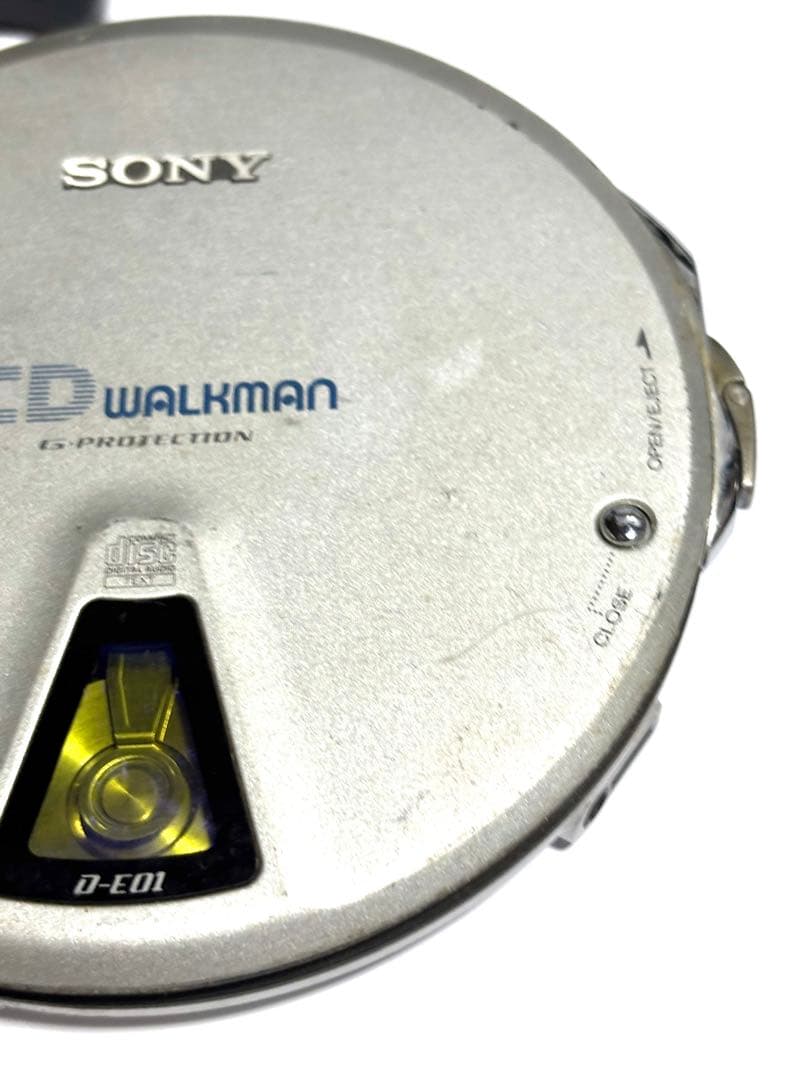 SONY CDウォークマン D-E01 動作品 アダプター付き