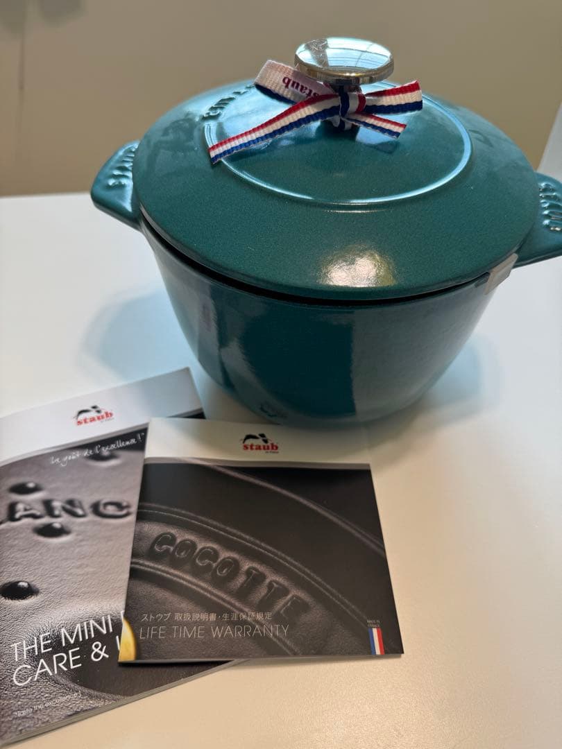 staub ストウブラココットde GOHAN M ミント【新品】