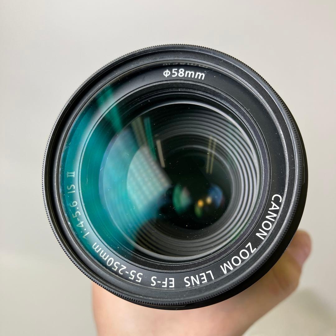 Canon EF-S 55-250mm f/4-5.6 IS II レンズ