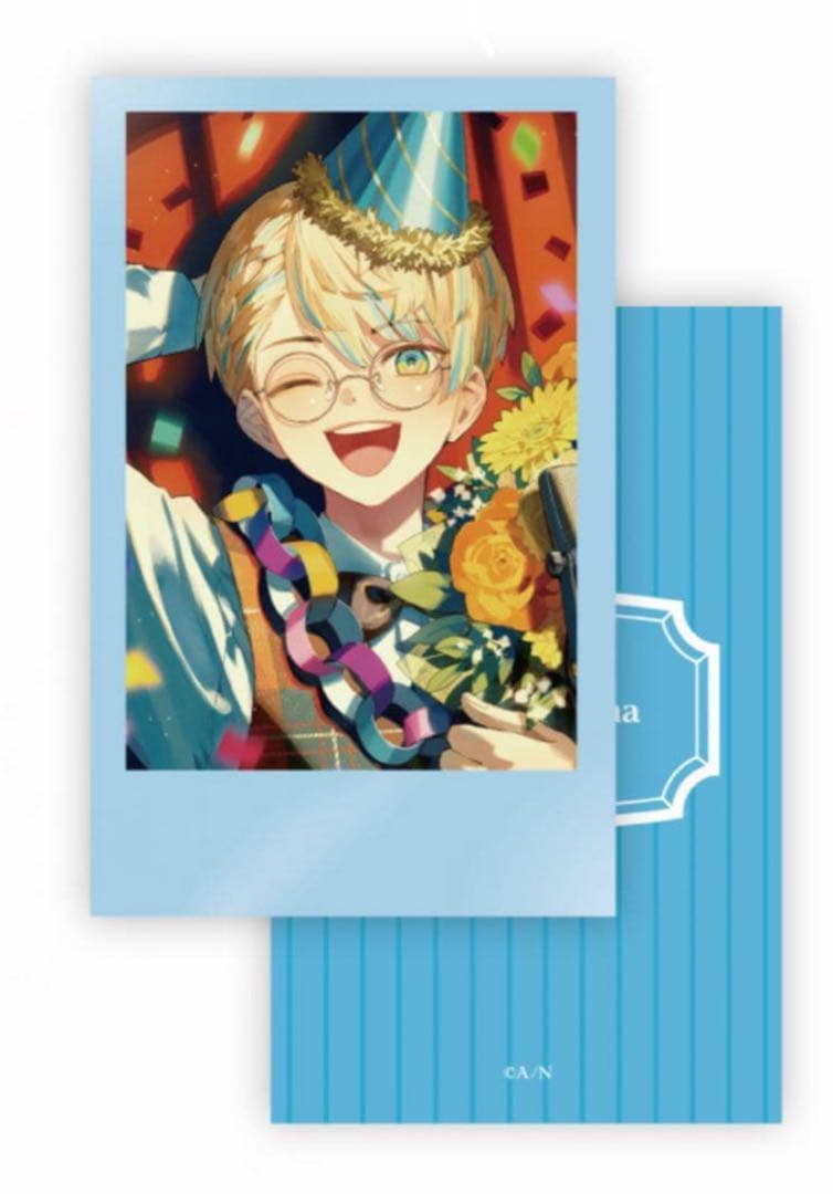 にじさんじ 緋八マナ 誕生日グッズ2025 チェキ風カード - メルカリ