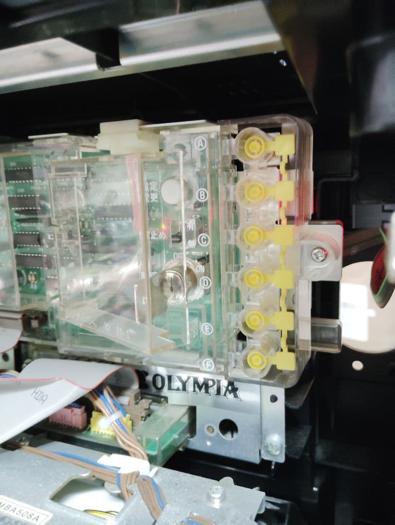 パチスロ実機 平和 オリンピアドラゴノーツレゾナンス 不要機付き 激