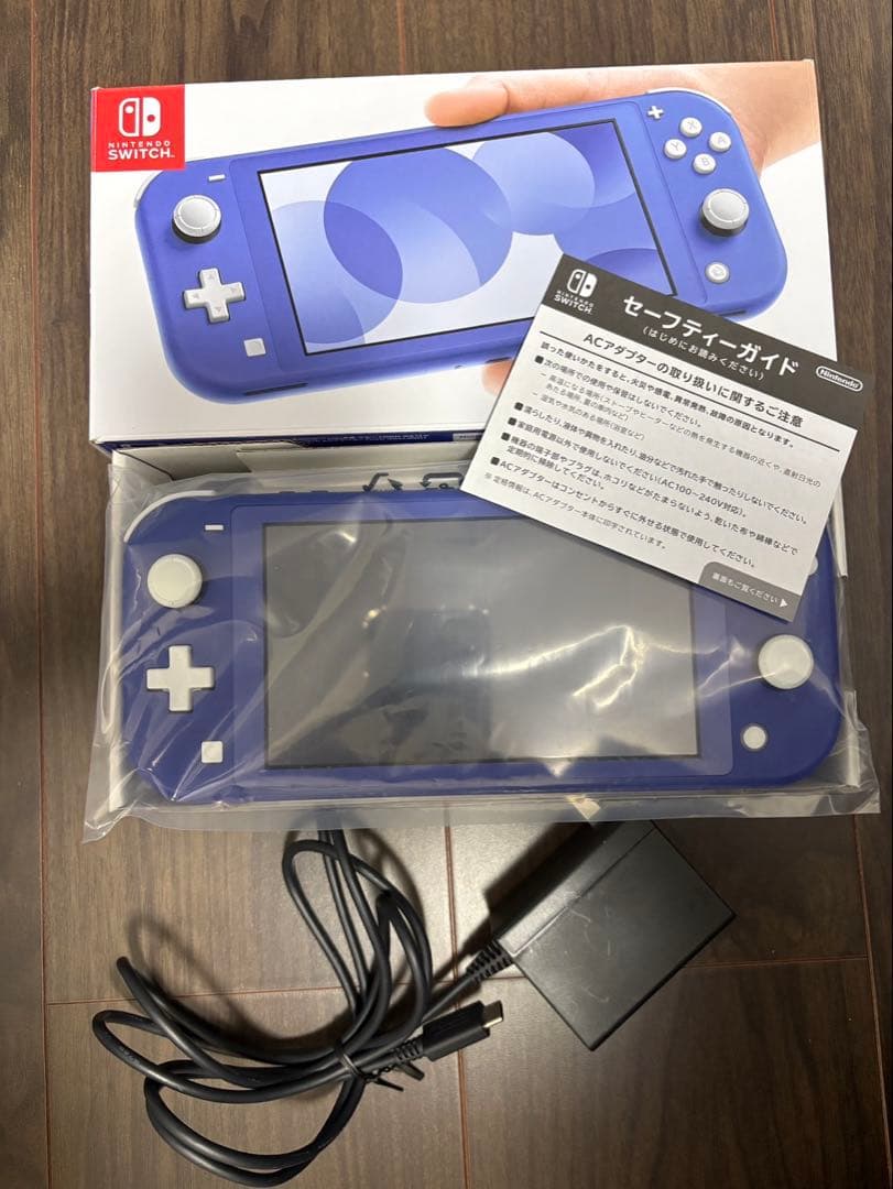 Nintendo Switch Lite ブルー本体　のりめんたい Nintendo Switch Lite ブルー HDH-S-BBZAA 任天堂 Switch本体 ※量販