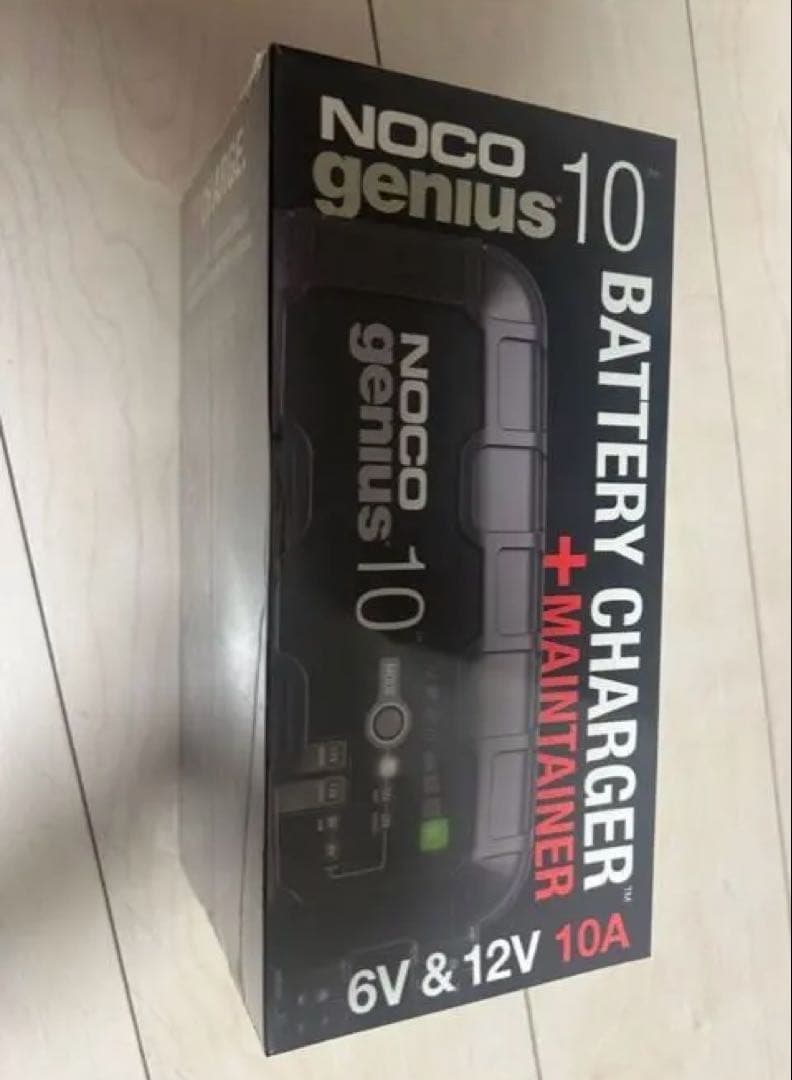 早い方優先NOCO Genius 10 バッテリーチャージャー NOCO-GENIUS10-front.png