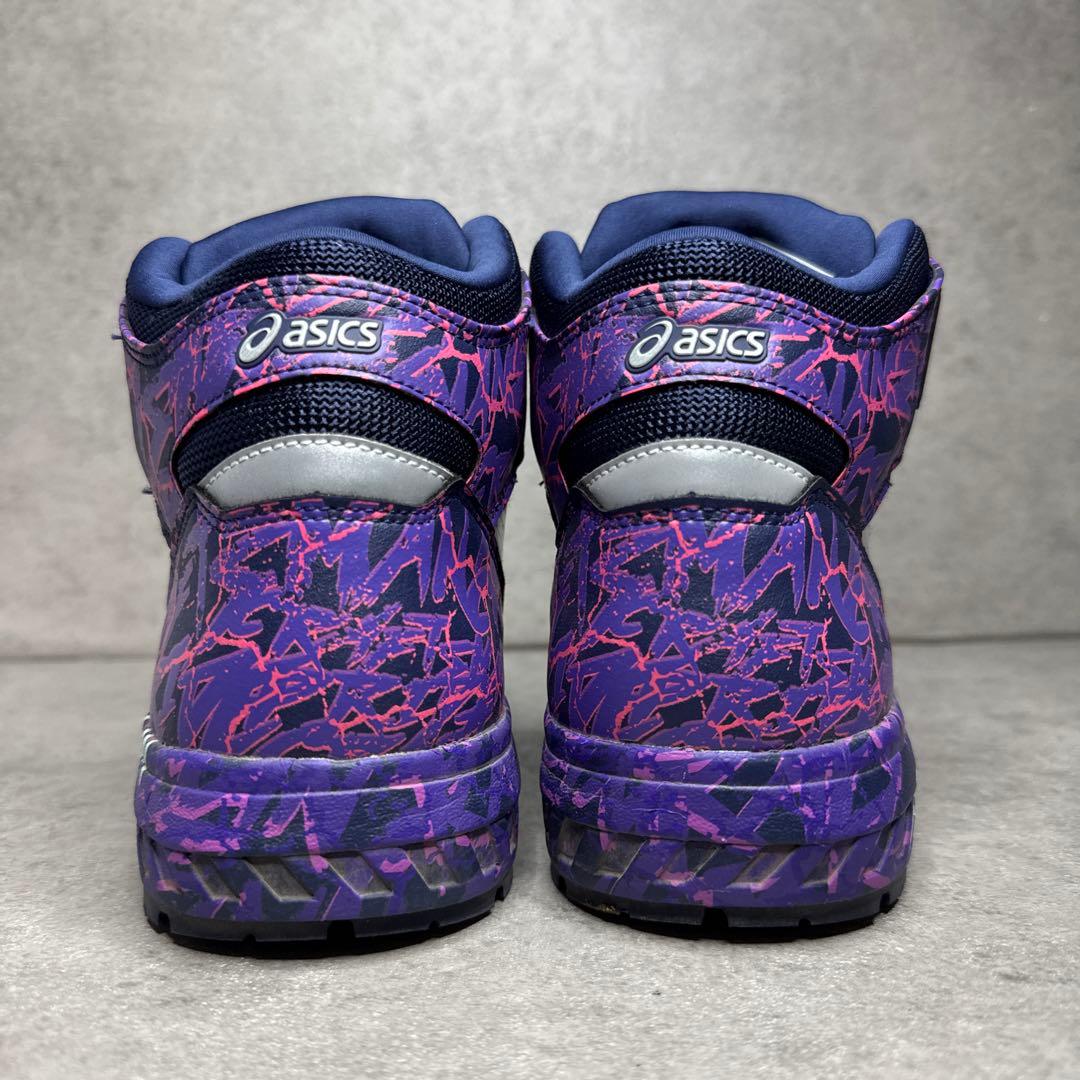 限定色 美品！ASICS アシックス パープル BOA ダイヤル 安全靴 - メルカリ