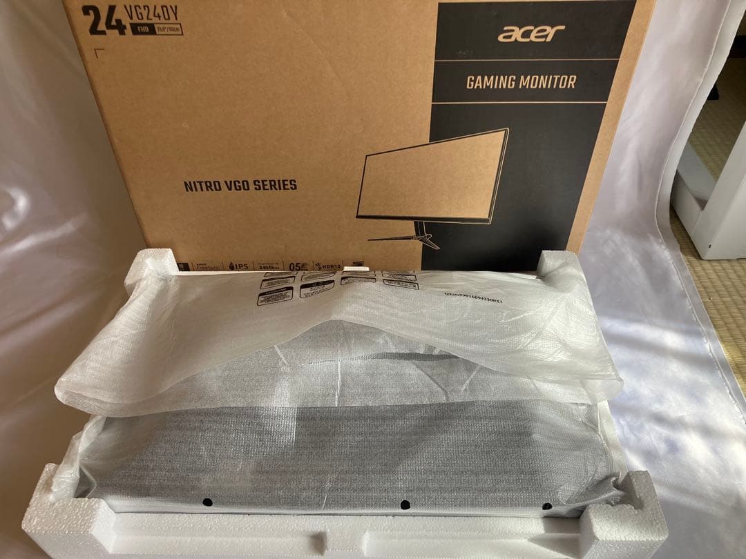 【美品】Acer ゲーミングモニター IPS フルHD 165Hz 0.5ms