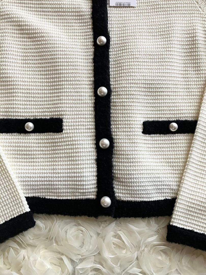 未使用品 TOBECHIC トゥービーシック ニットジャケット 40 - メルカリ