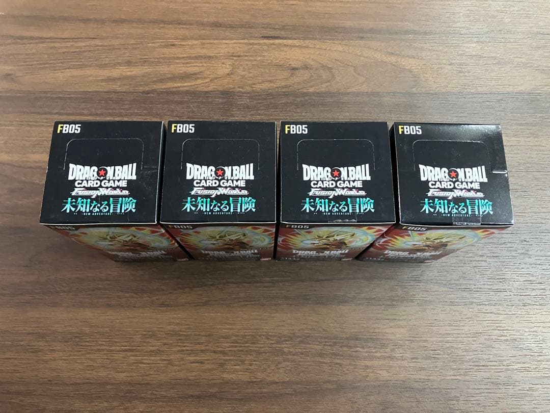 BOX販売 ドラゴンボールSCGフュージョンワールド 未知なる冒険 4箱