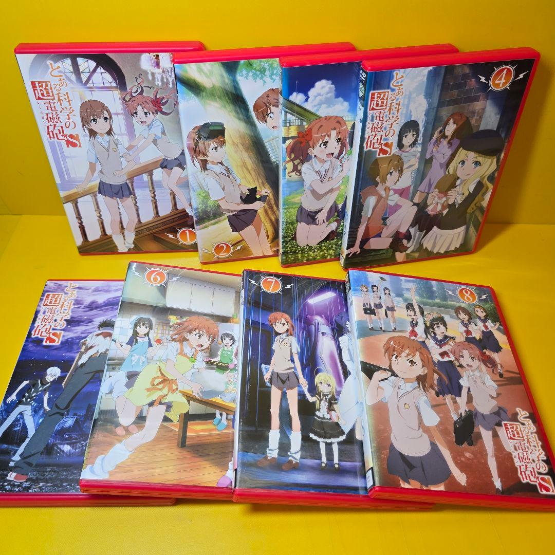 新品ケース交換済み とある科学の超電磁砲 1期～3期+OVA　DVD全30巻セ