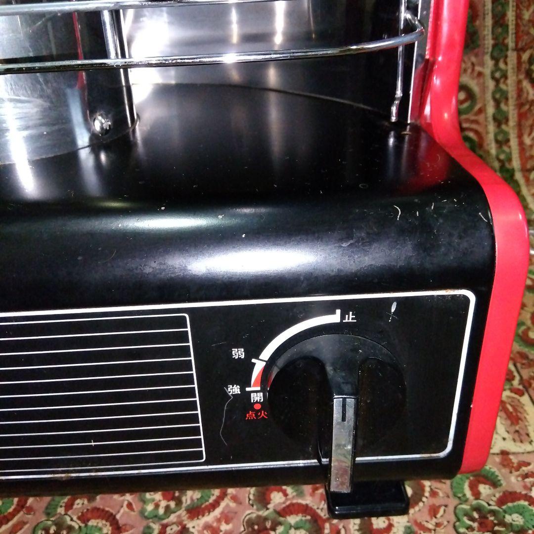 昭和レトロ】希少♢NATIONAL S-3200 ストーブ 赤黒…LPガス用 - メルカリ