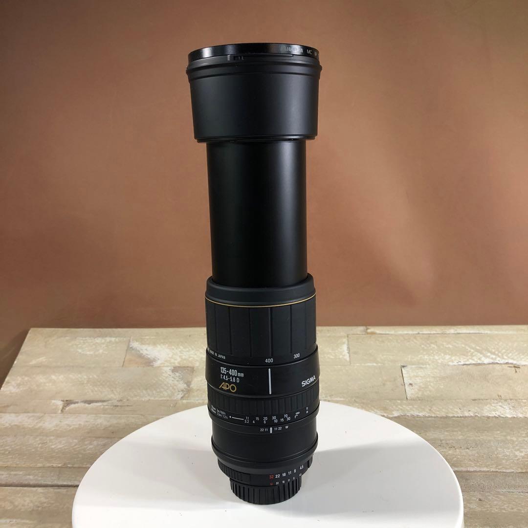 SIGMA 望遠レンズ135-400mm F4.5-5.6 D 絞り4.5〜32