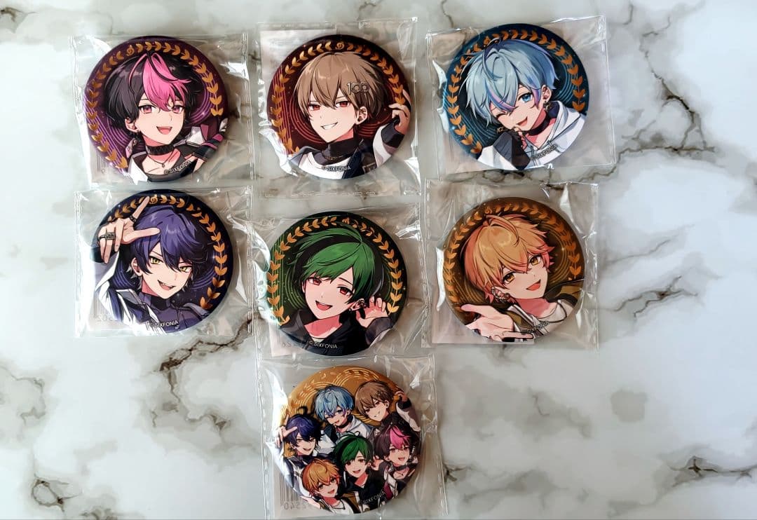 シクフォニ 100万人 缶バッジ セット - メルカリ