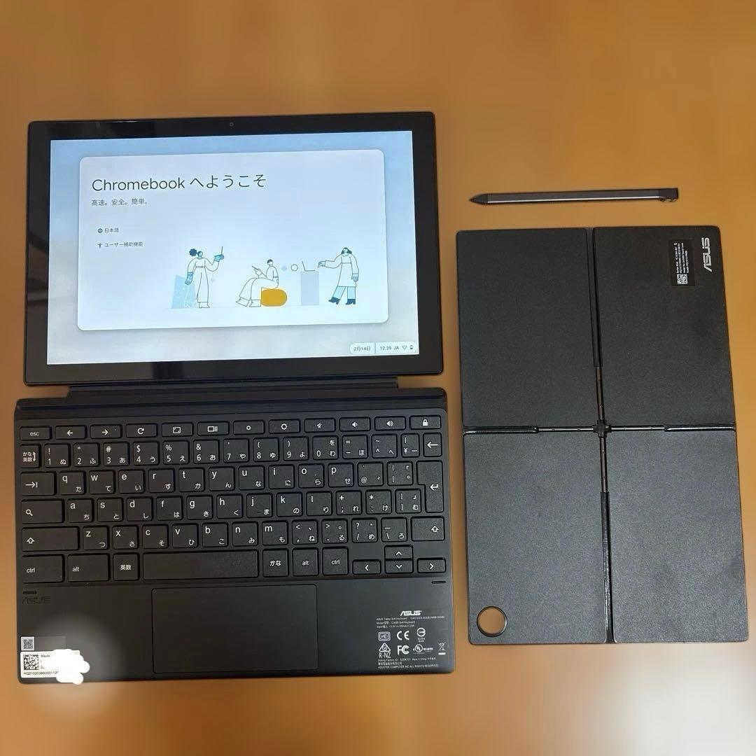 美品 ASUS CM3000DVAクロームブック キーボード取り外し - メルカリ