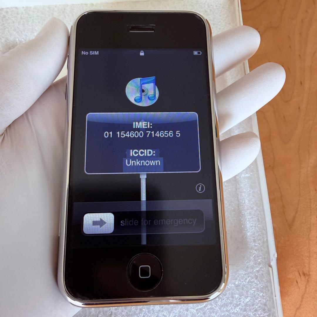 未使用 ほぼ新品 iPhone 2G 日本未発売 8GB 初代 第1世代 - メルカリ