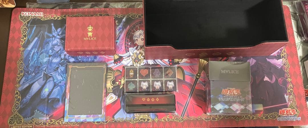 中国限定】遊戯王OCG M∀LICE デラックスデュエルセット 欠品有り