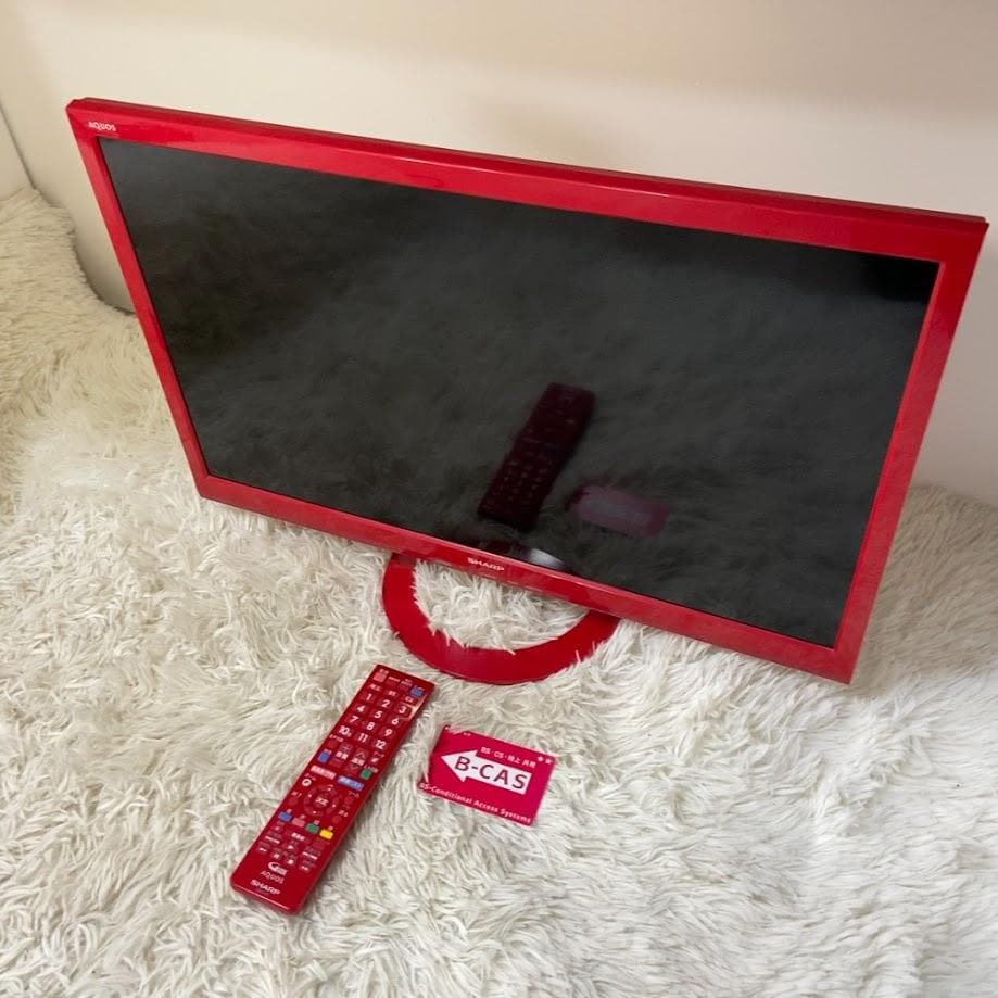 希少な赤！ LC-24K40 SHARP 液晶テレビ AQUOS 2017年製 51ealcEIaoL._SS200_.jpg