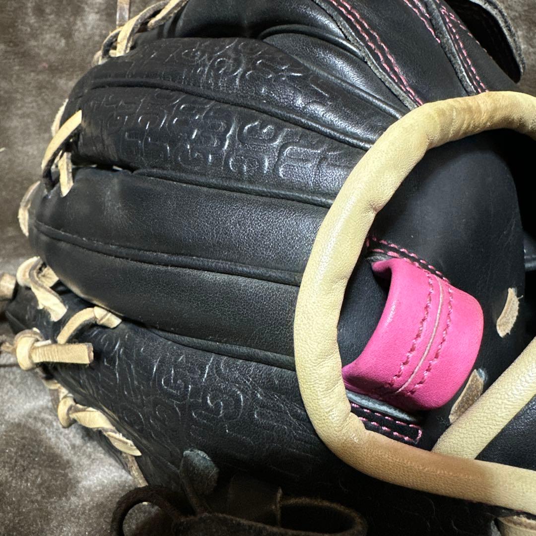 中古】グラブワークス オーダー一般硬式内野用グローブ 薬指リング