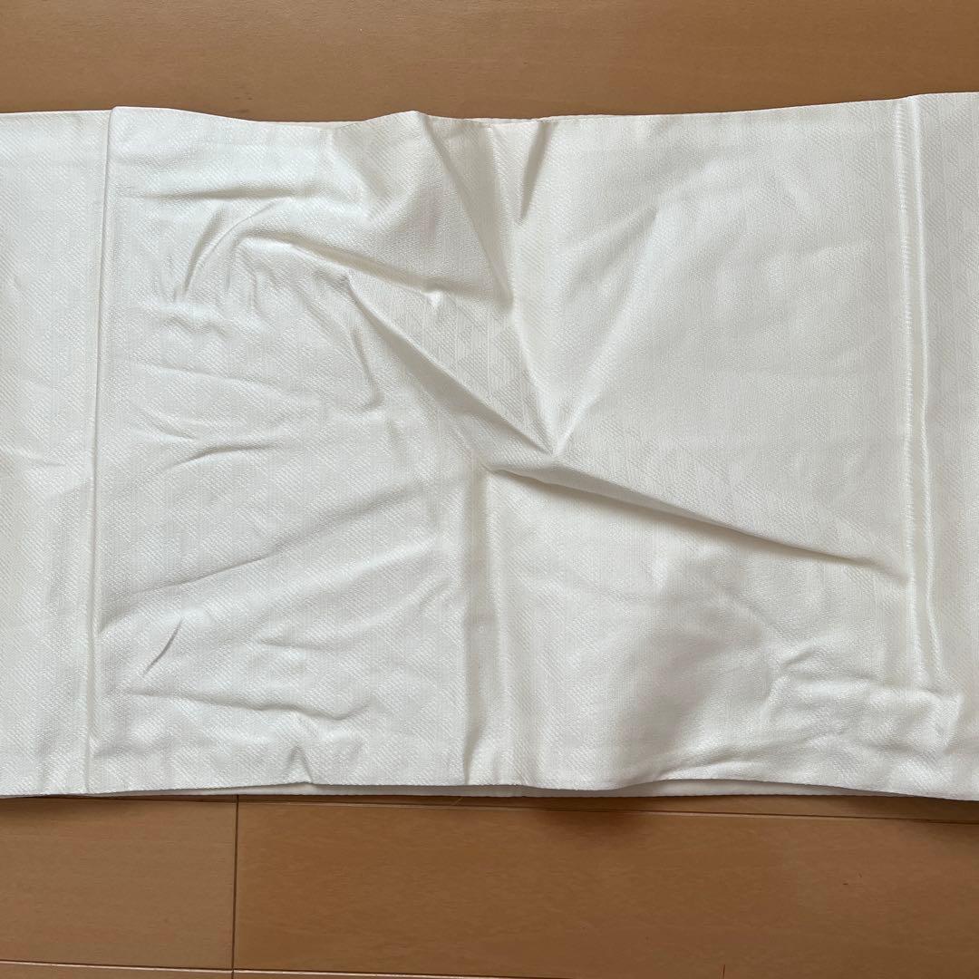 袋帯 西陣錦織 正絹 菱文 松竹梅 桐 菊など ベージュ系 控えめ金 長尺