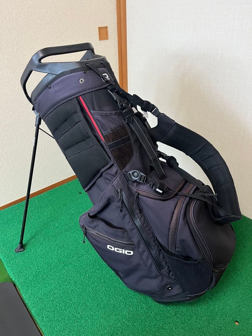 オジオ 14分割スタンド式キャディバッグ ブラック(タグ付き） - メルカリ