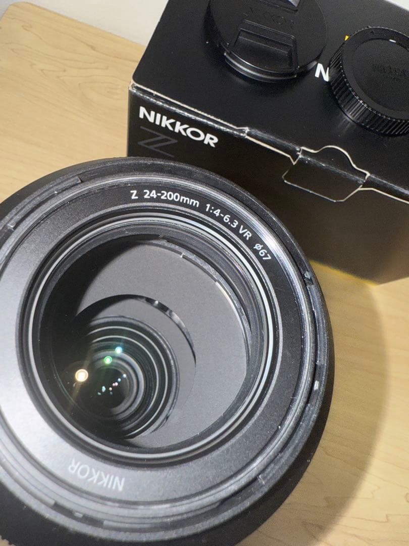 美品 NIKKOR Z 24-200mm f/4-6.3 VRレンズ